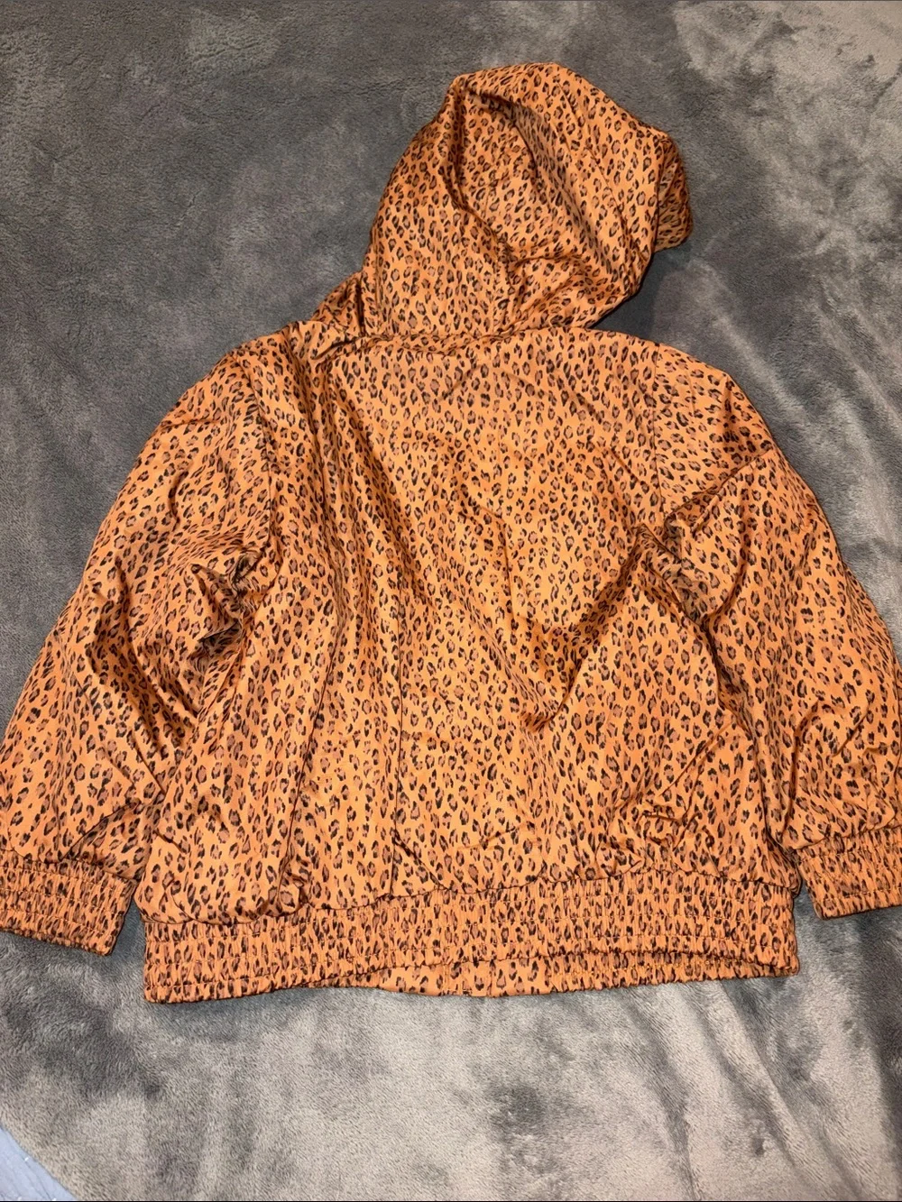 GAP Kids Leopard Hooded Jacket
